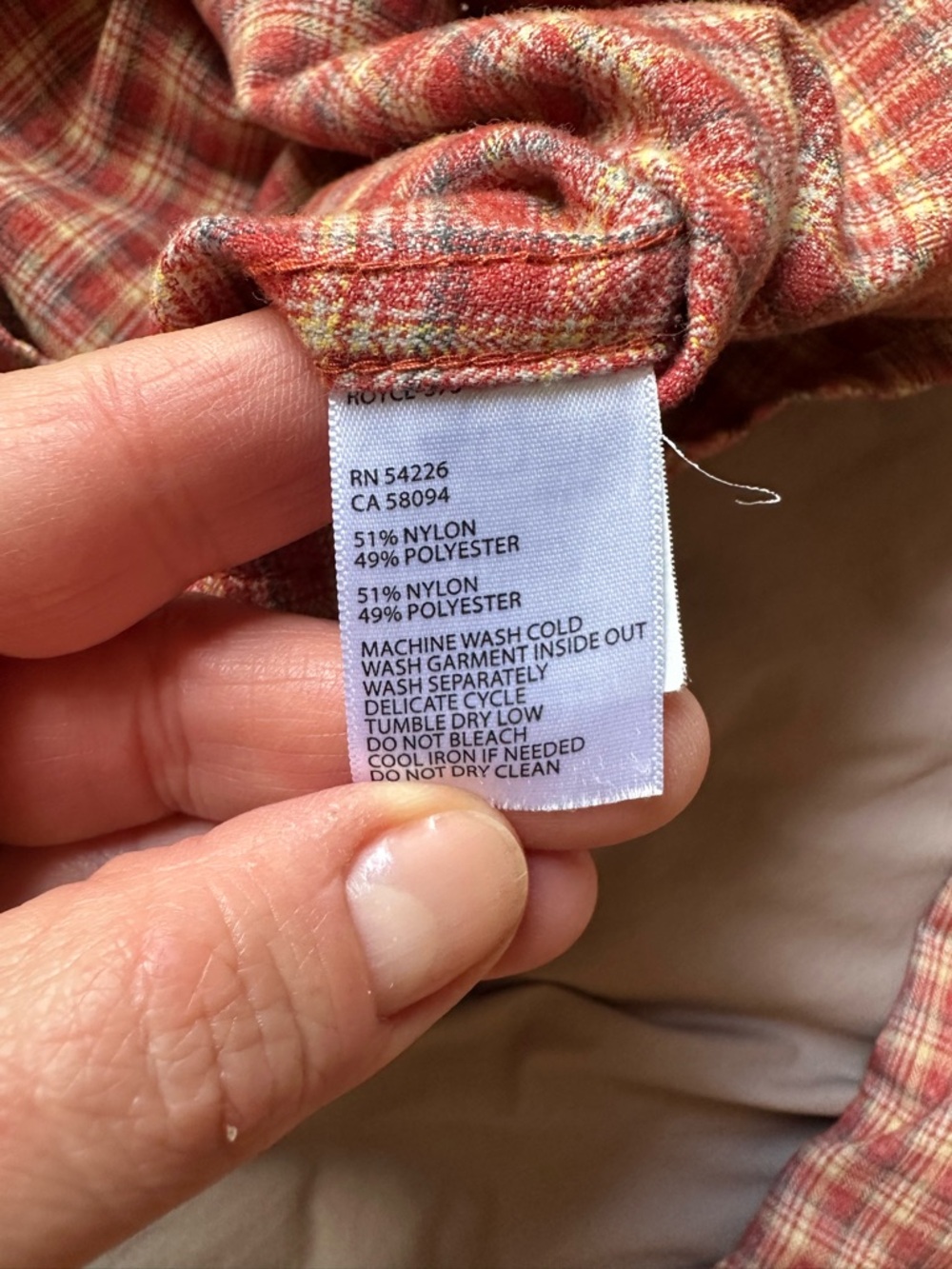 Royal Robbins Flannel Long Sleeve Plaid Snap Button Front Shirt Womens M Outdoor - Picture 7 of 10